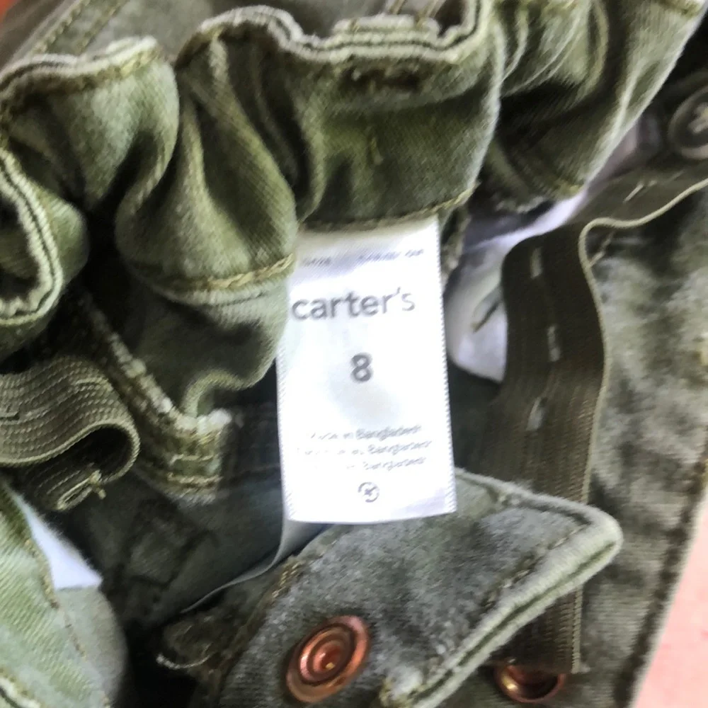 Carter's‎ Green Denim Jeans Tapered Fit
